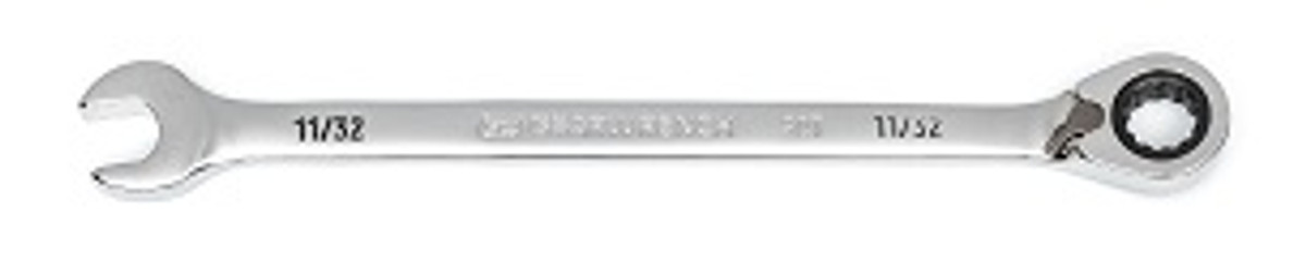 GEARWRENCH 11/32 Inch 90-Tooth 12 Point Reversible Ratcheting Wrench - 86642