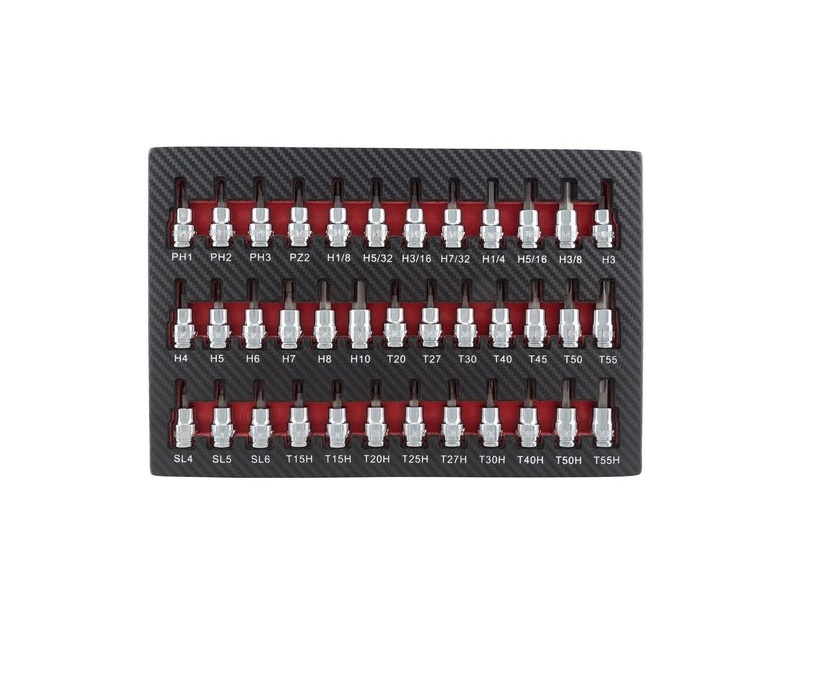 Sunex Tool SU9737 Bit Socket Set in EVA Foam - 37 Piece
