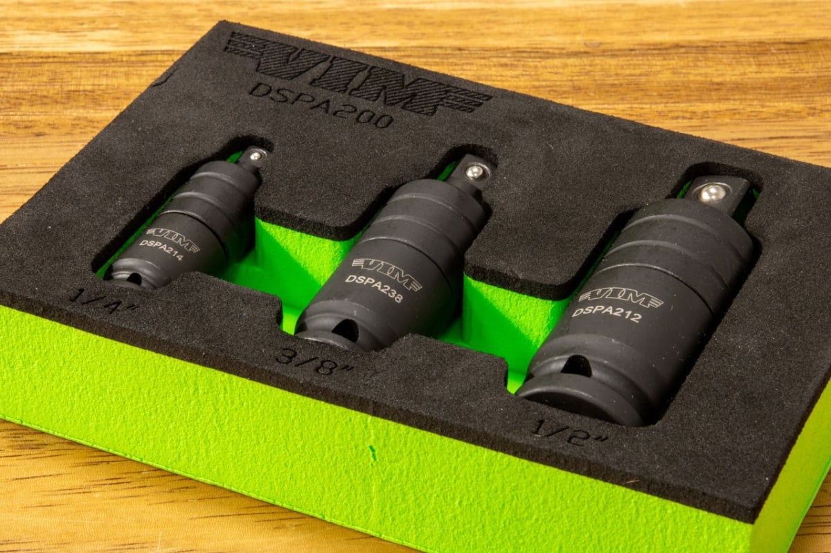 Impact Dual Swivel Pinless Adapter Set - 3 Piece