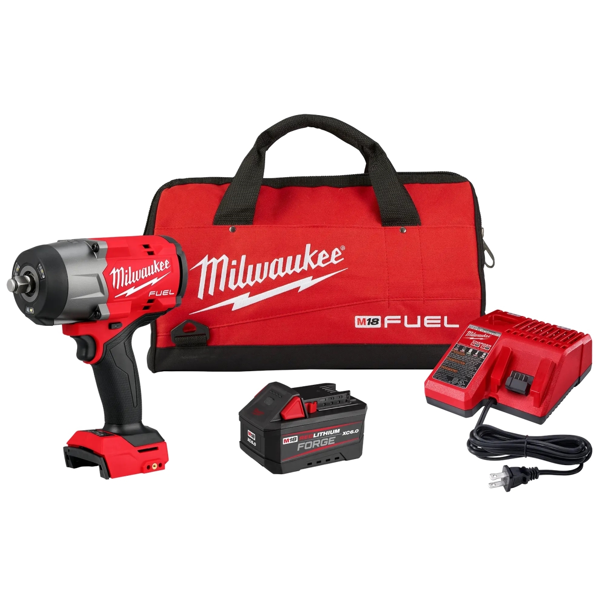 MWK2967-21F 0.5 in. M18 Fuel High Torque Impact Wrench with Friction Ring -  Milwaukee Electric Tool