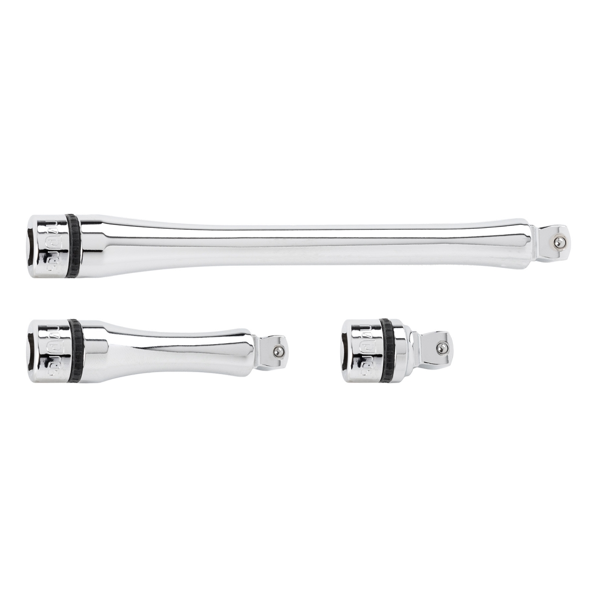 0.375 in. Drive Wobble Socket Extension Set - 3 Piece