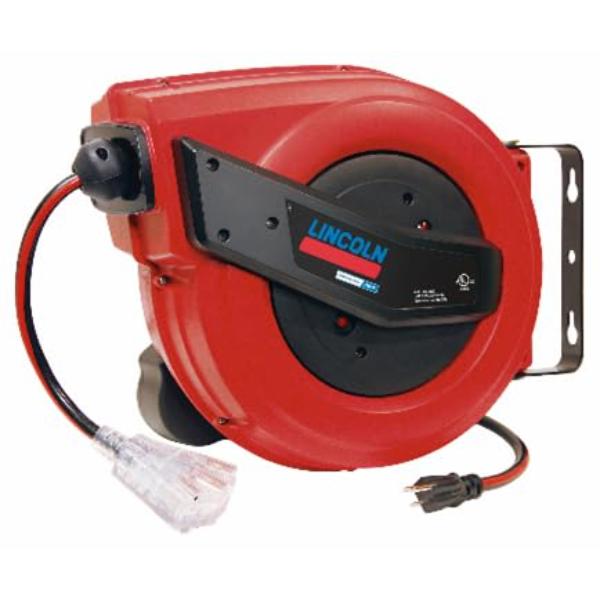 LN91039 60 ft. Tri-tap Electric Power Cord Reel