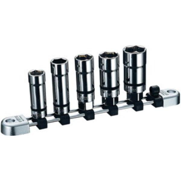 NPNTB305SPA 0.375 in. Drive Spark Plug Socket Set - 5 Piece