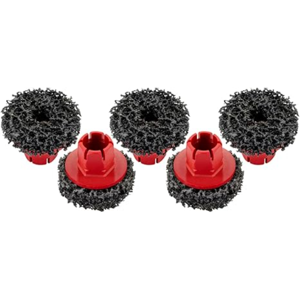 Titan Tools 5-Piece Wheel Hub Cleaning Pads (51799)