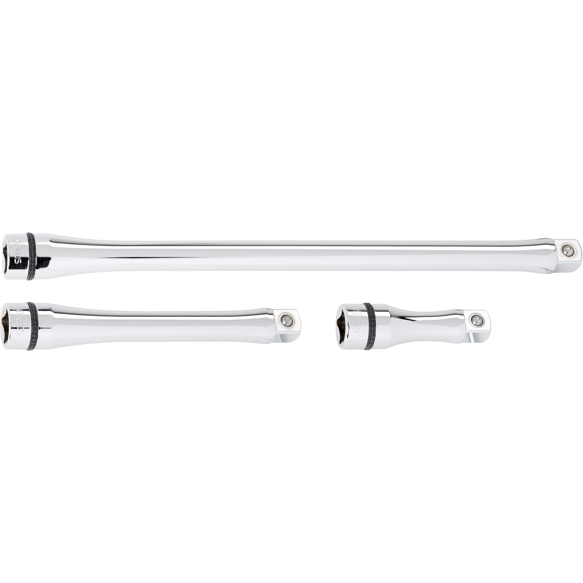 NPNTBE403 3 Piece 0.5 in. Drive Socket Extension Set