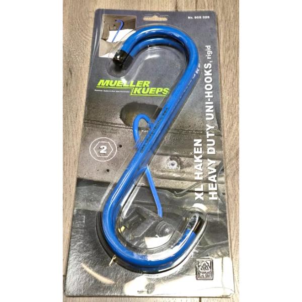 MU905026 Heavy Duty Rigid Uni-Hook Set HD Brake Caliper Hangers, Blue