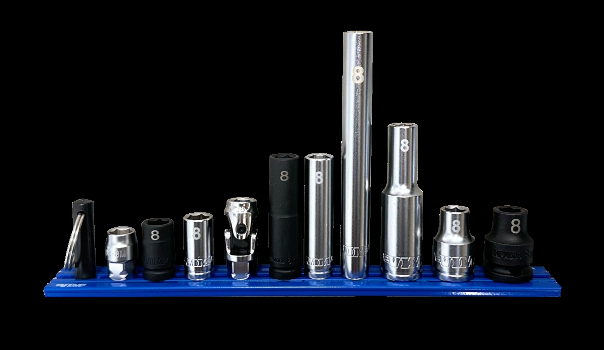 VIM Tools 8mm Socket Master Set 10 Pc (8X10)