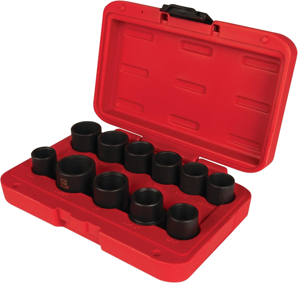 Performance Tool M991 11 pc Master Lug Nut Socket Set, Designed to fit Lug Nuts