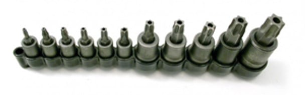 CM9480 Tamper-Proof Torx Bit Socket Set, 11 Pieces
