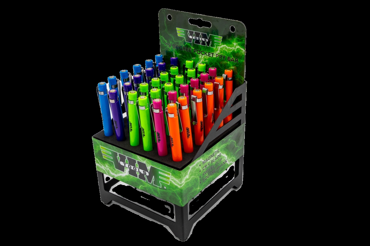 Picture of Vim Tools VMMPBDISP36 Mini Prybar Display - 36 Piece
