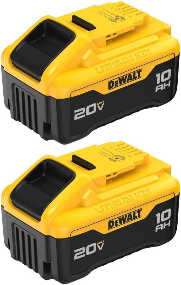 Picture of Dewalt-Black & Decker AC DWDCB210-2 20V Max 10 Ah Lithium Ion Battery&#44; Pack of 2
