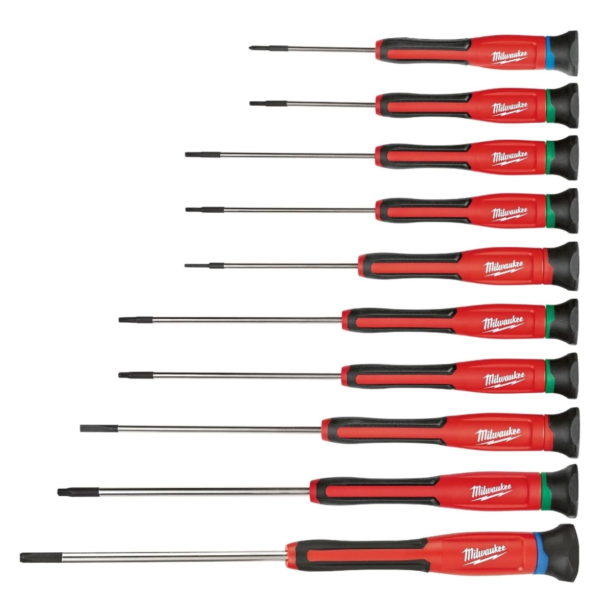 MWK48-22-2612 10.8 in. Precision Screwdriver Set - 10 Piece