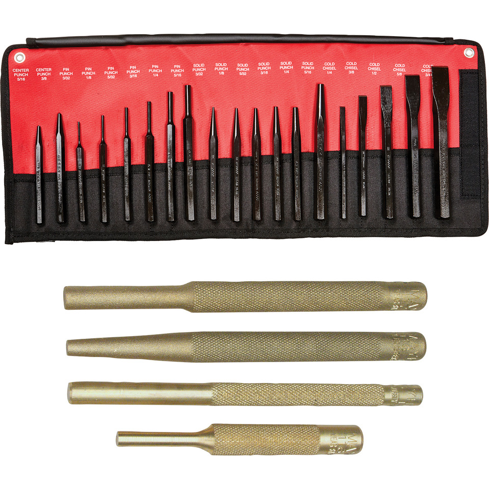 Picture of Mayhew Steel Products MH81133 Punch & Chisel Set - 23 Piece