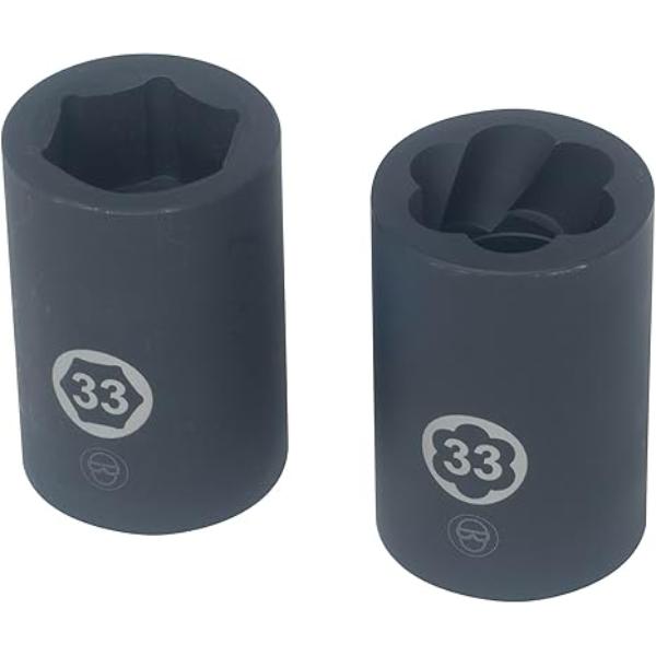 LS13550 Truck Lug Nut Socket - 2 Piece
