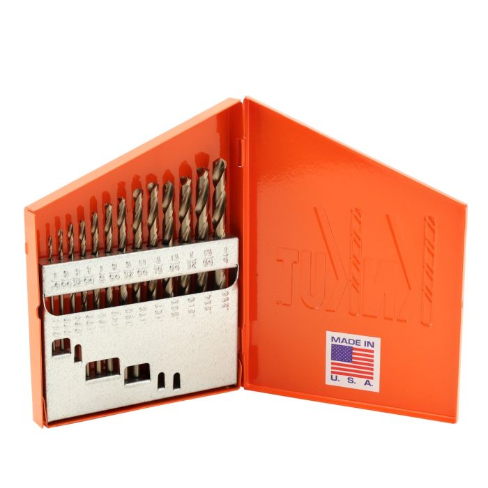 Picture of KnKut KW13KK35 13 Piece HD Hex Shank M35 Cobalt Drill Bit Set