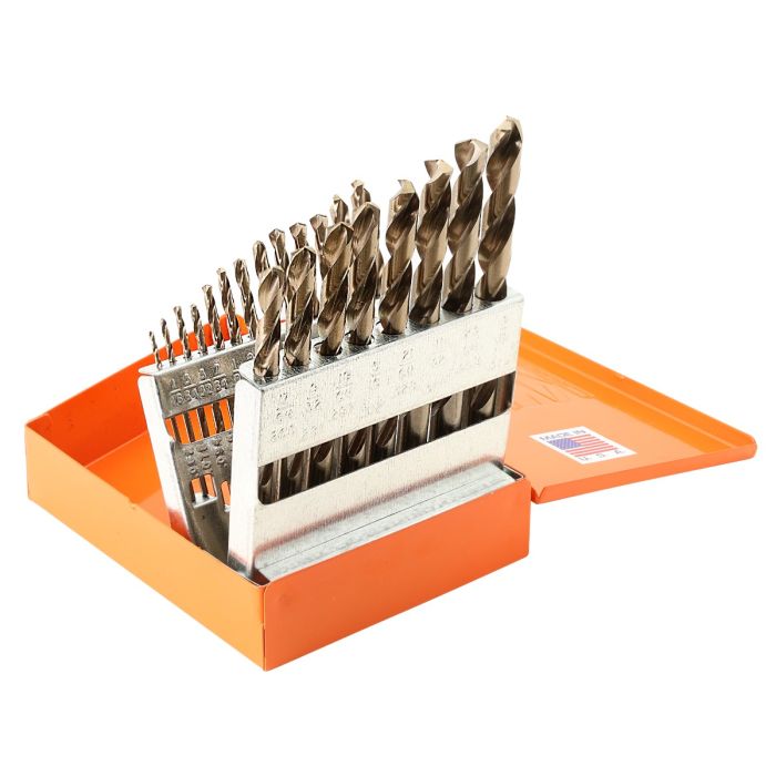 Picture of KnKut KW21KK35 21 Piece HD Hex Shank M35 Cobalt Drill Bit Set