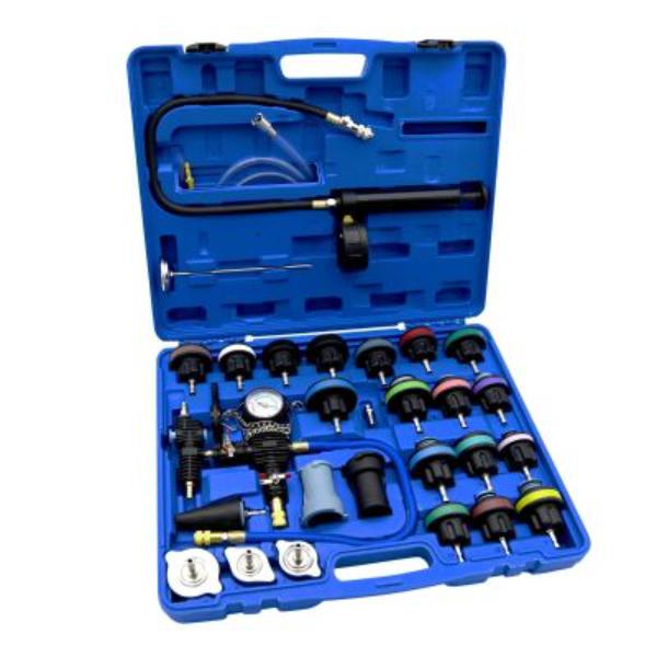 Universal Radiator Pressure Tester - Blue - 1 Set - Durable Design