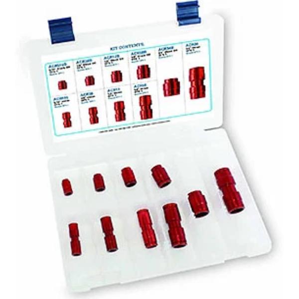 Picture of S.U.R & R SRRACR60 SAE AC Union & Block Off Kit