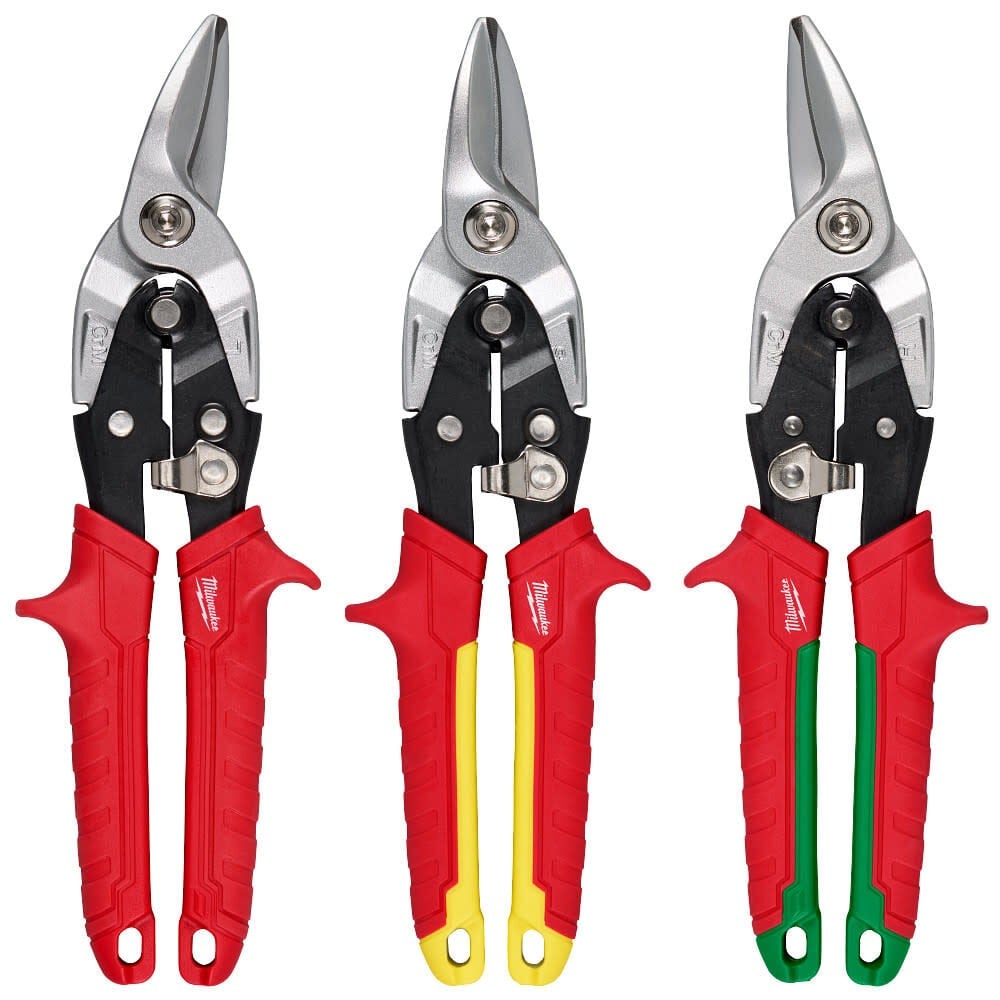 MWK48-22-4563 Aviation Snip Set - 3 Piece