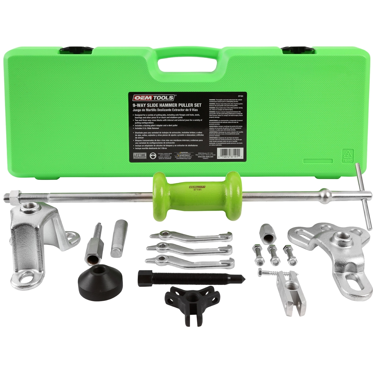 OM37191 9 Way Slide Hammer Puller