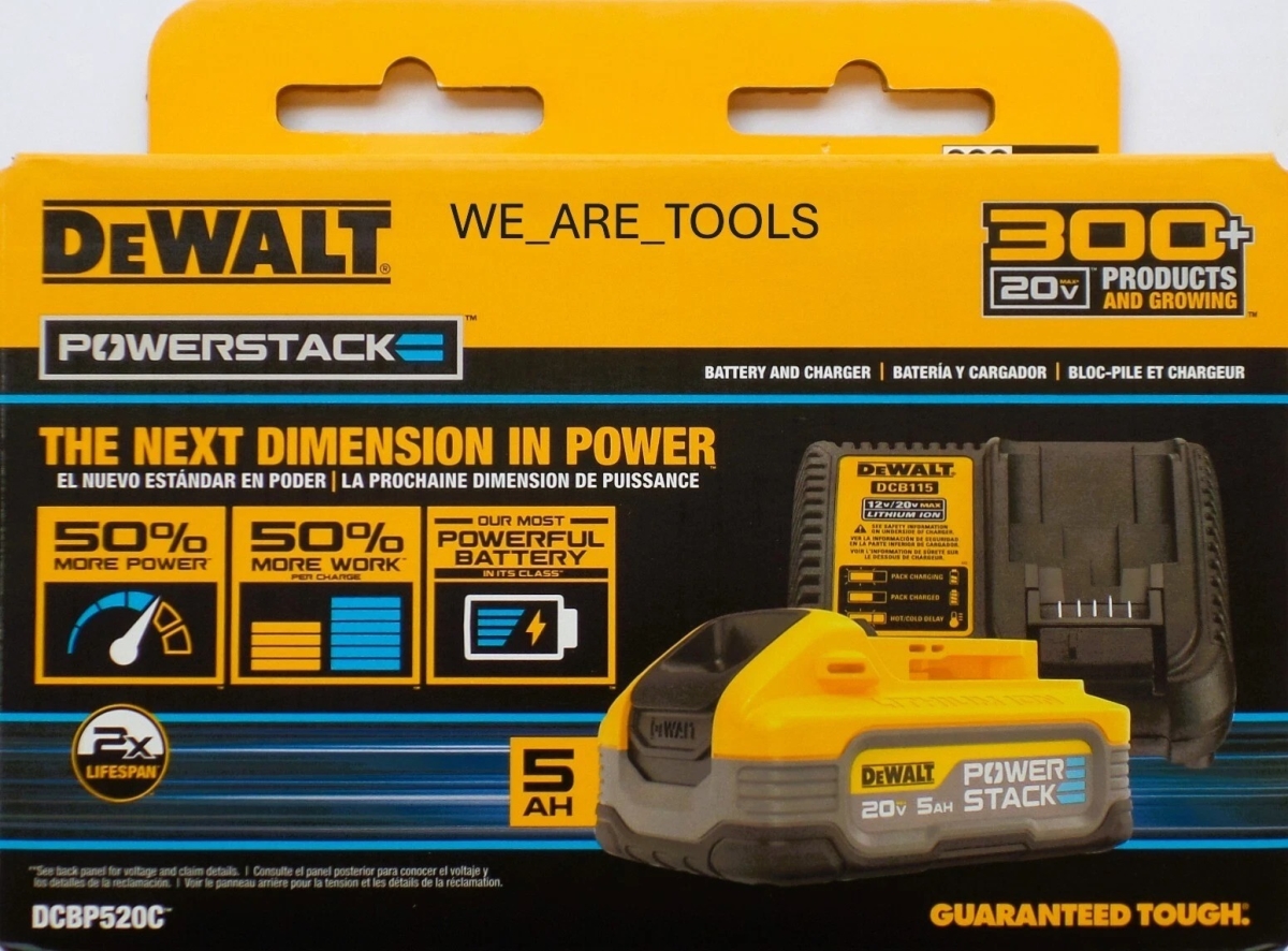 DWDCBP520C Powerstack 5Ah Starter Kit