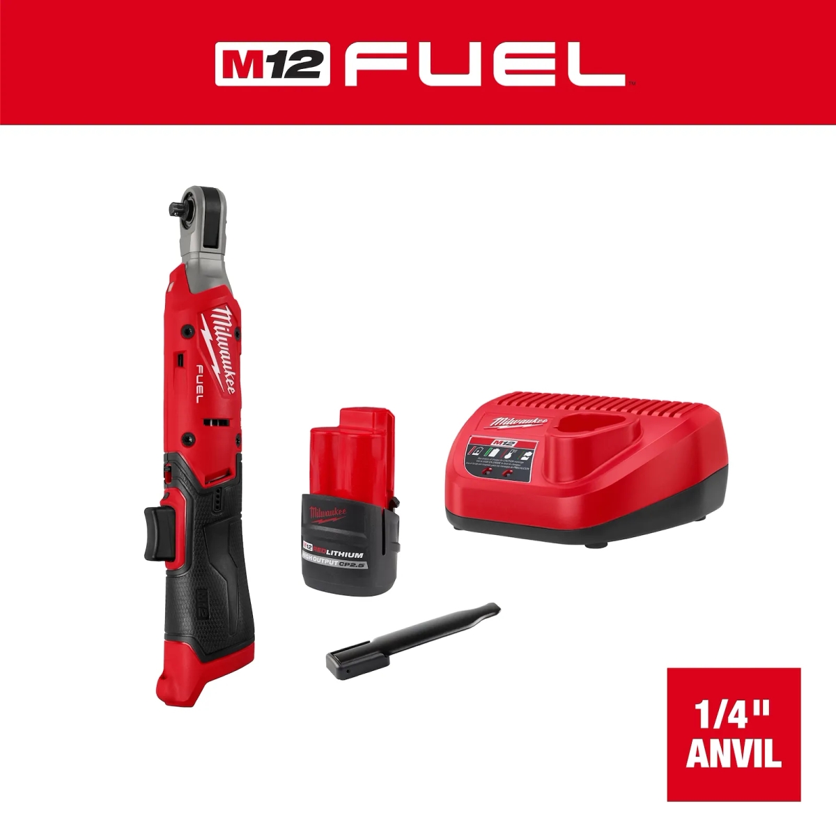 MWK3052-21 M12 Fuel 0.25 in. Ratchet Kit