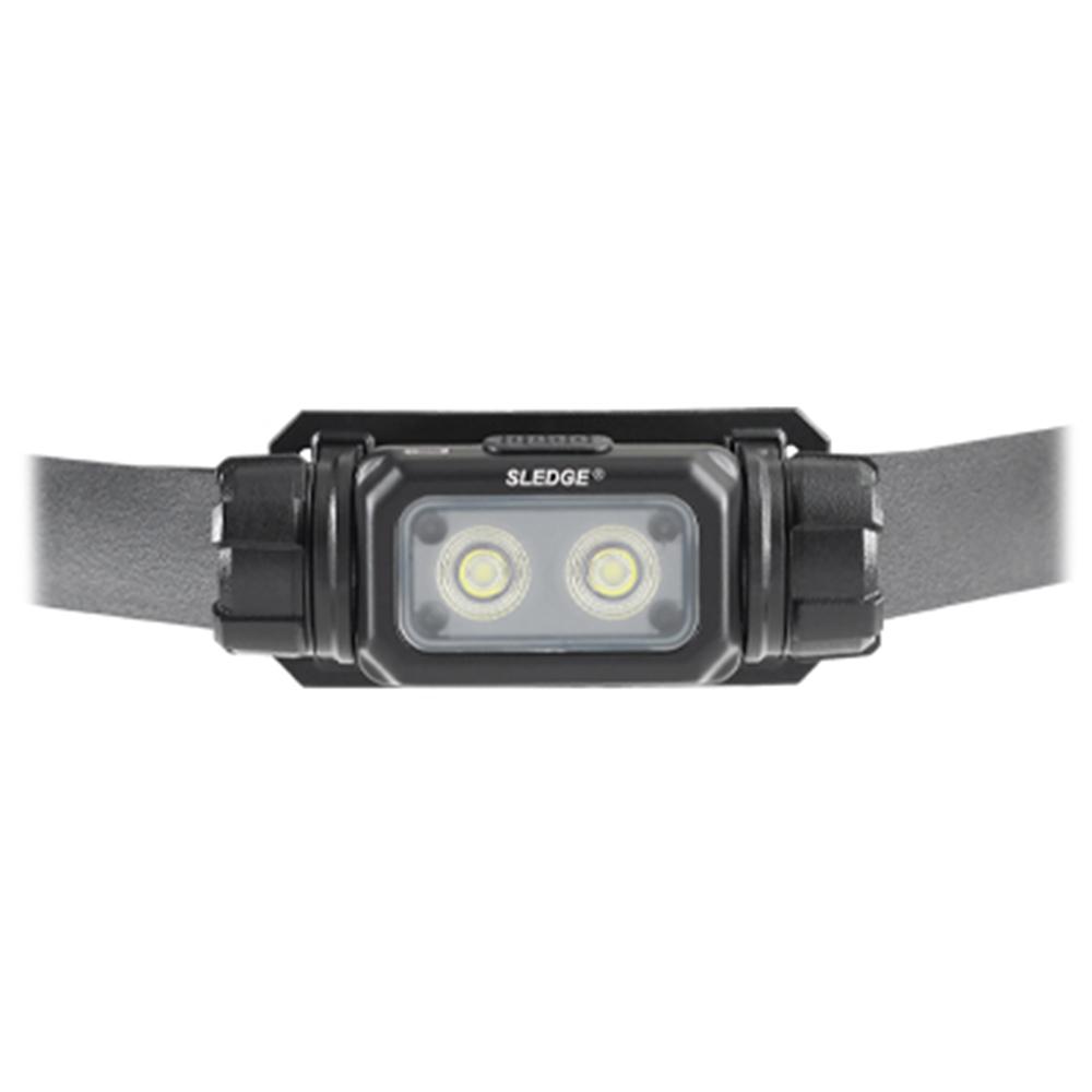 SG89019 Sledge 600 Lumen Rechargeable Headlamp, Black
