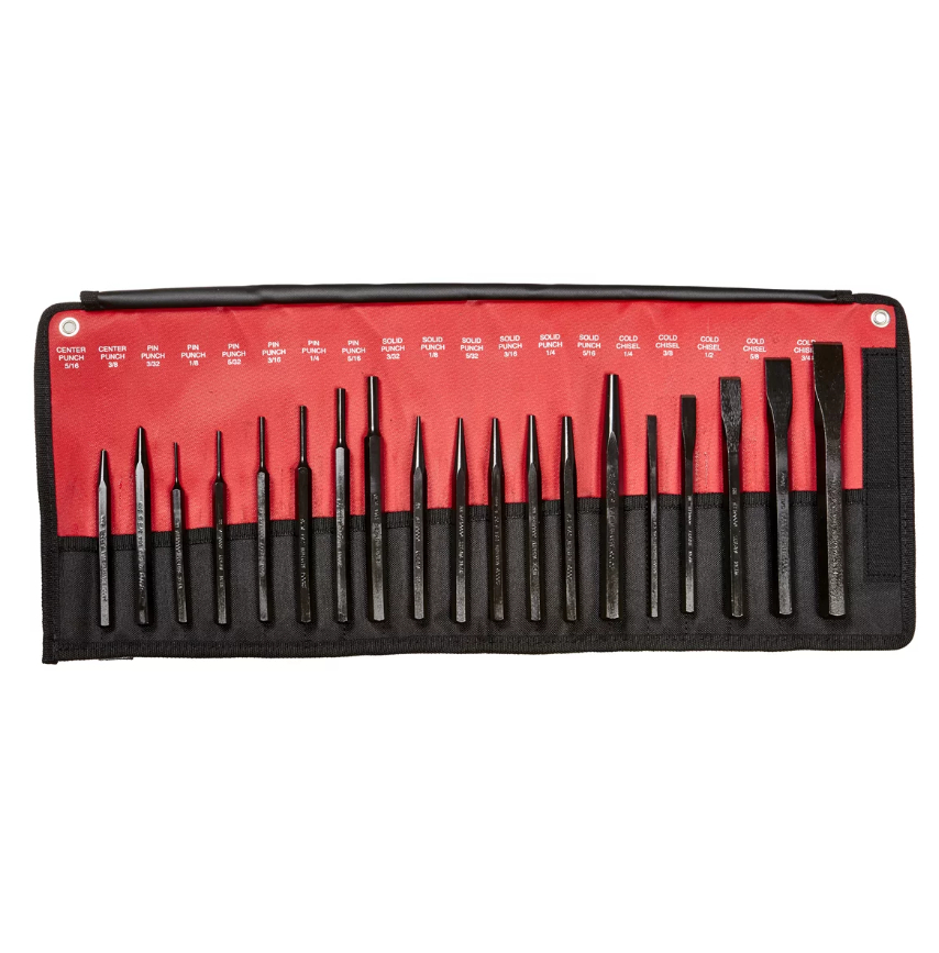 MH81310 25 Piece Punch & Chisel Set