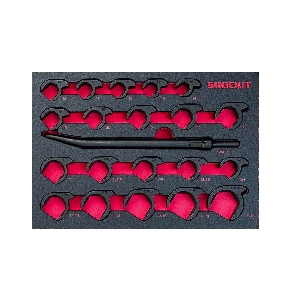 SK Tools SK03449 SAE & Metric Mini Ratcheting Bit, 32 Piece