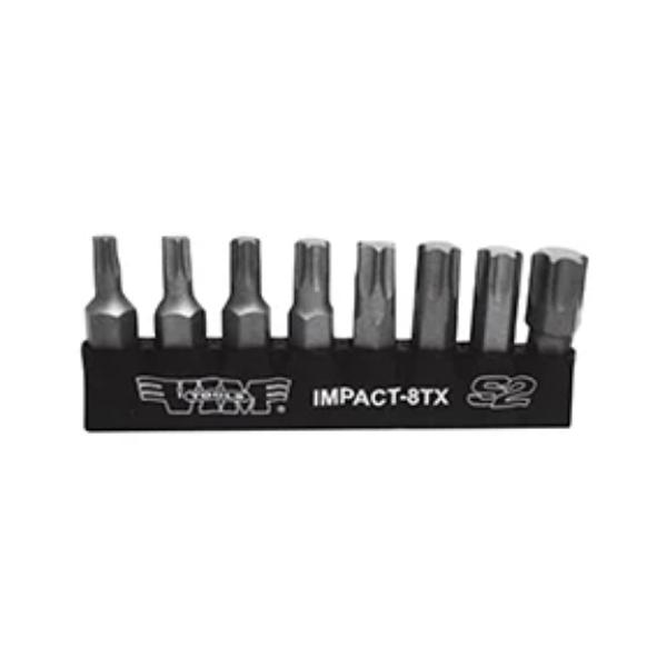 VMIMPACT-8TX TORX Impact Socket Bit Set, 8 Piece