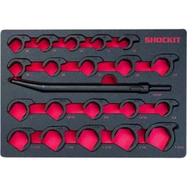 Milton LT1915FM Metric & SAE Tool Set, 20 Piece