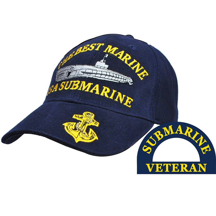 CP00210 Cap - USN, Submarine & Best
