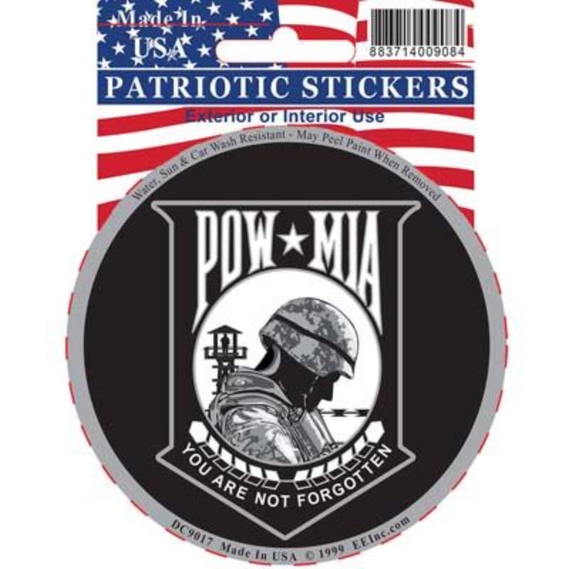 DC8517 Sticker - Pow Mia - 5 in.