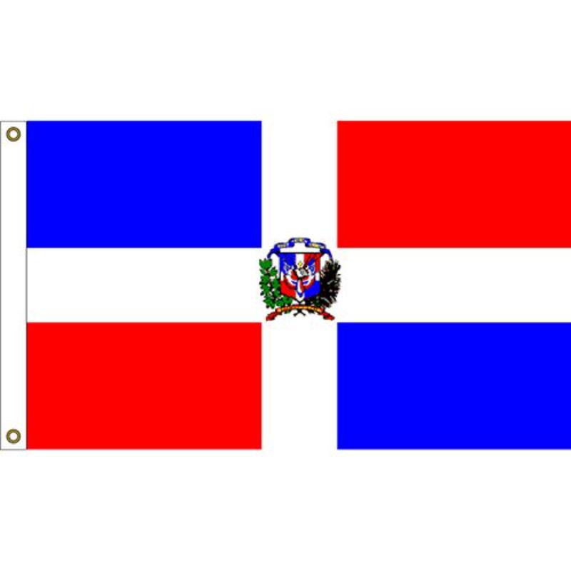 F1026 Flag - Dominican Republic - 3 x 5 ft.