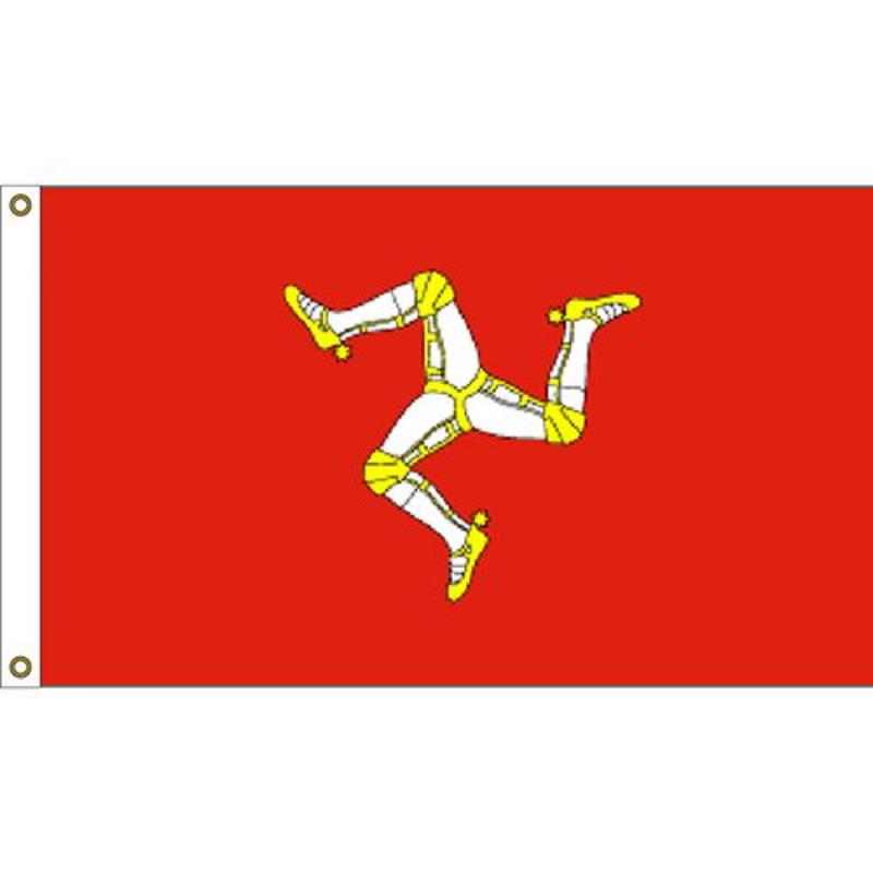 F1053 Flag - Isle of Man - 3 x 5 ft.