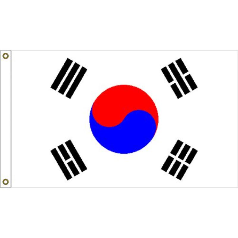 F1063 Flag - Korea - 3 x 5 ft.