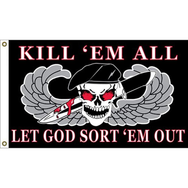 F1308 Flag - Kill EM All - 3 x 5 ft.
