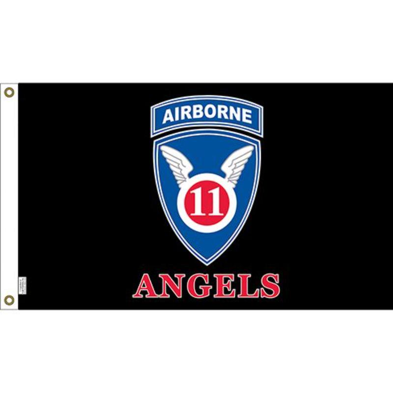 F1320 Flag - Army, 11th Airborne Division - 3 x 5 ft.