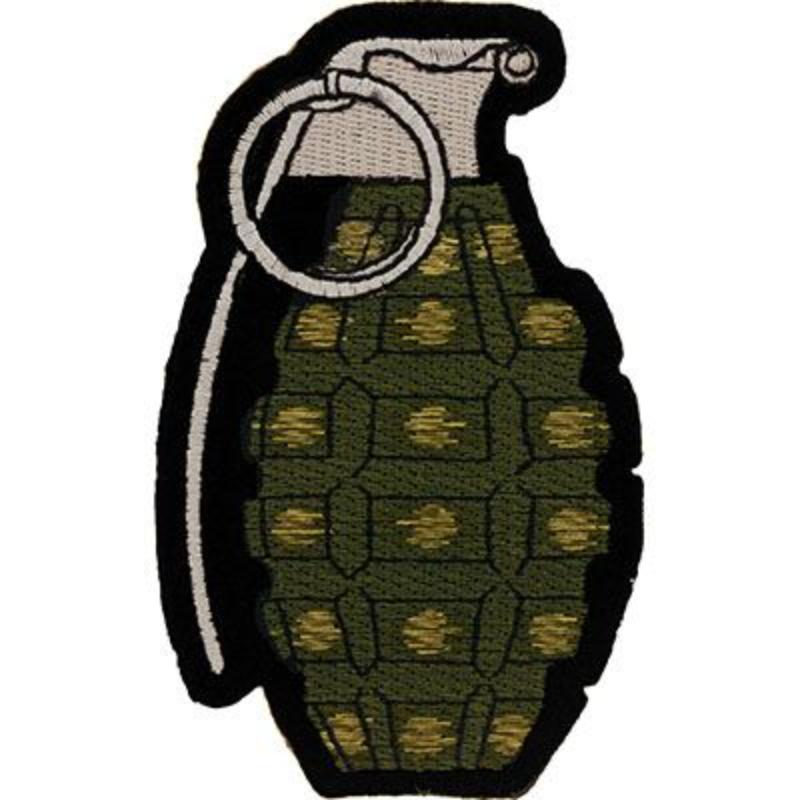 PM3102 Patch - Hand Grenade - 4 in.