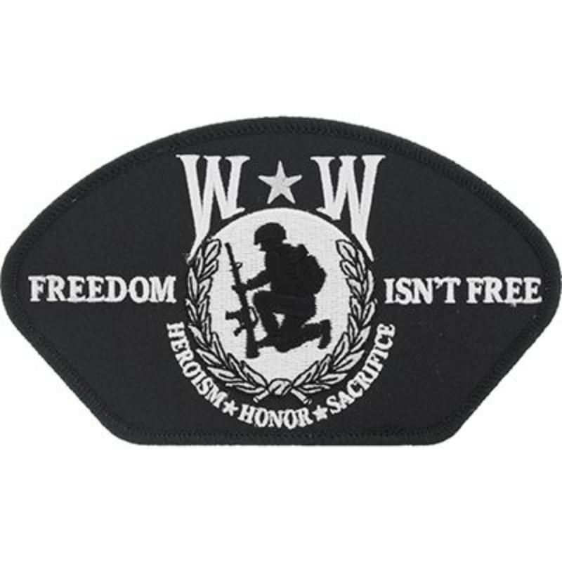 PM1670 Patch - Wounded Warrior - 5.25 x 3 in.