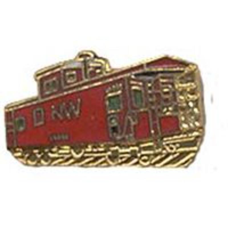 P01191 Pin - RR, N&W Caboose - 1 in.