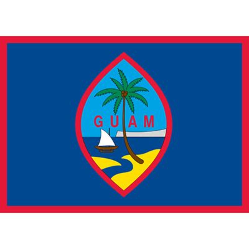PM6037 Patch - Guam - 3.5 x 2.5 in.
