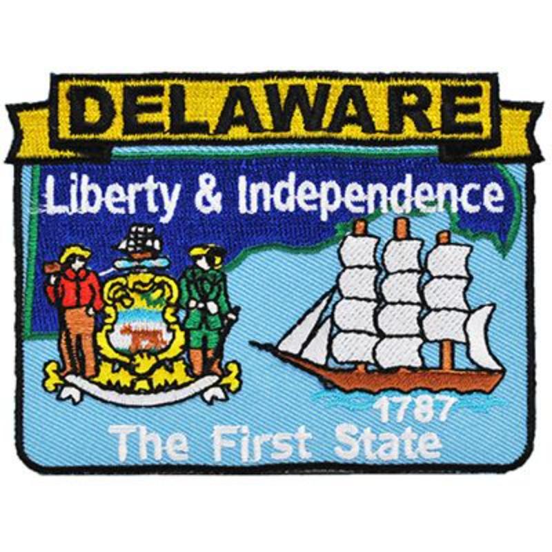 PM6708 Patch - Delaware - 3.5 in.