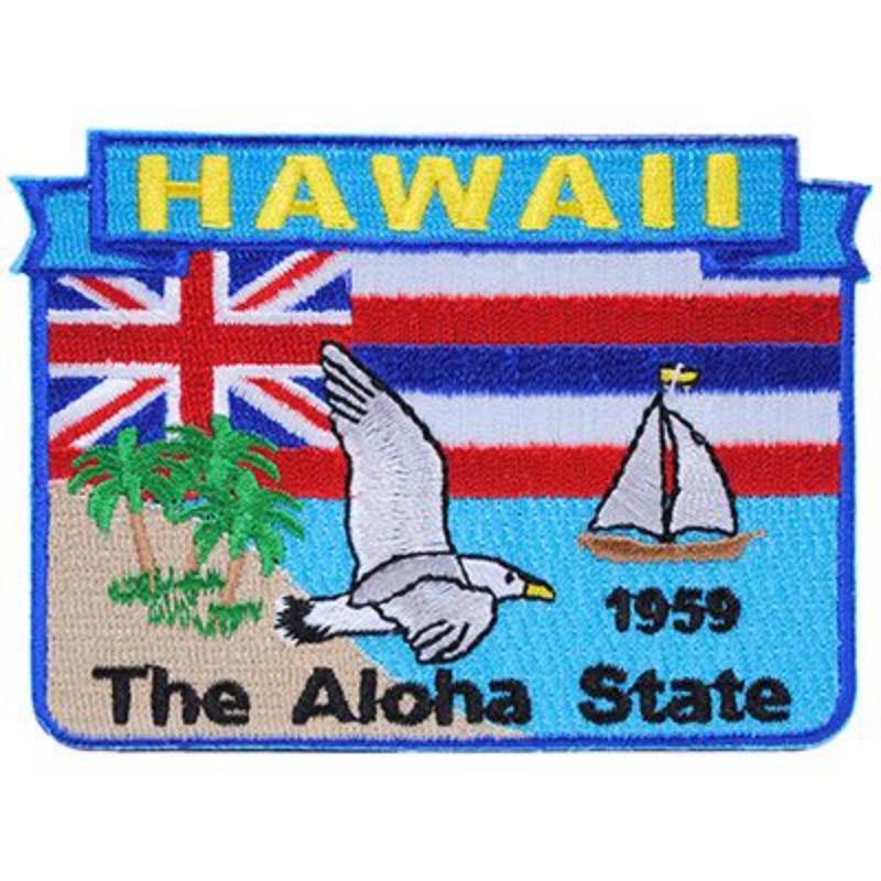 PM6712 Patch - Hawaii - 3.5 in.