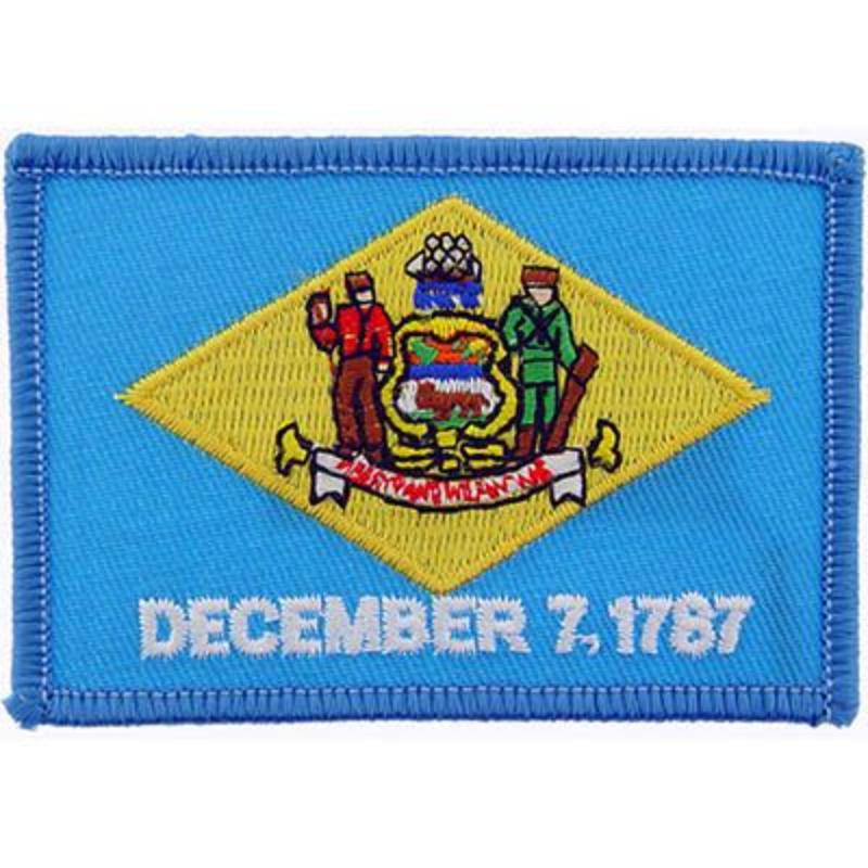 PM6808 Patch - Delaware - 3.5 x 2.5 in.
