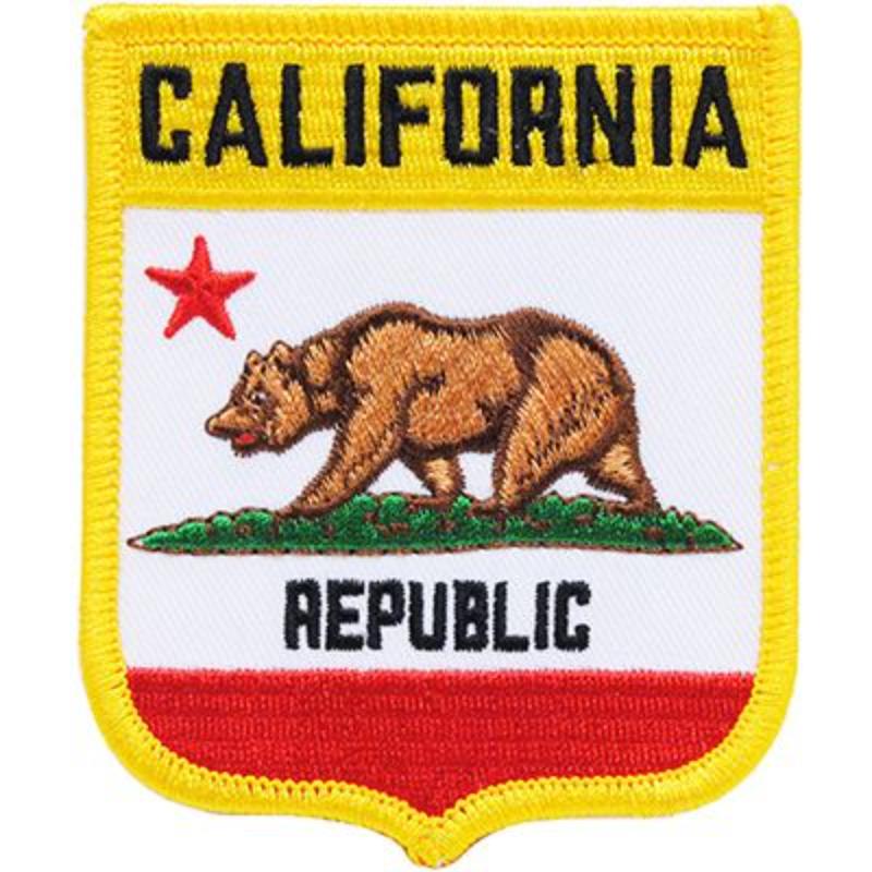 PM6905 Patch - California - 3.5 x 2.88 in.