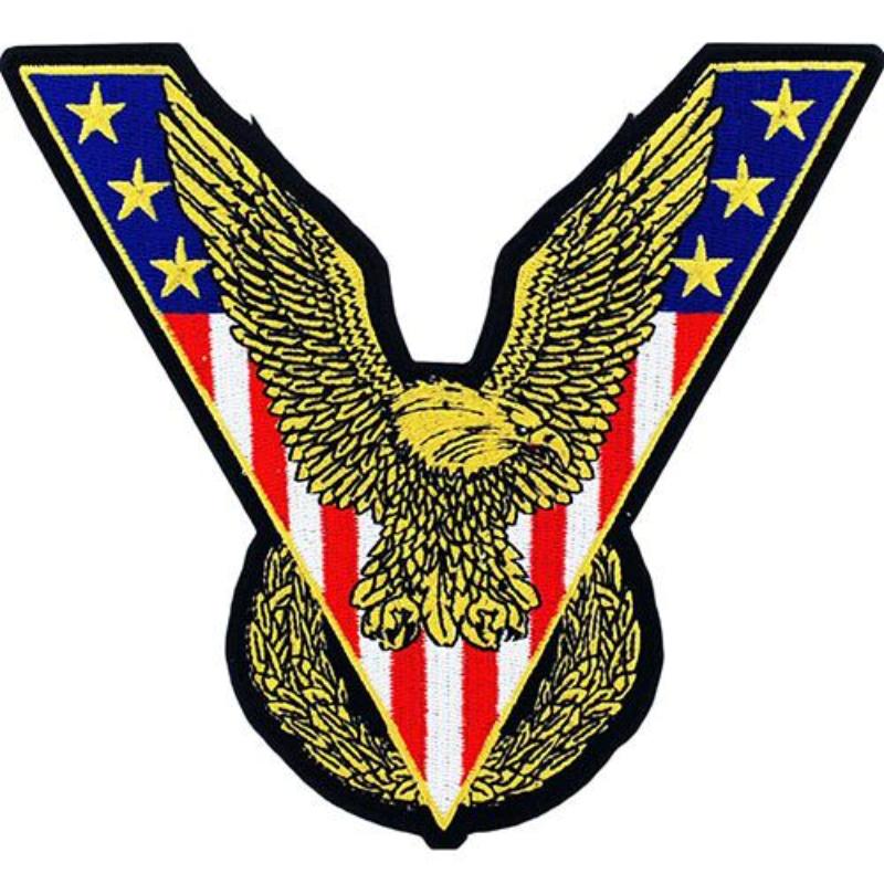 PM7891 Patch - Veteran Victory Eagle - 5.5 in.