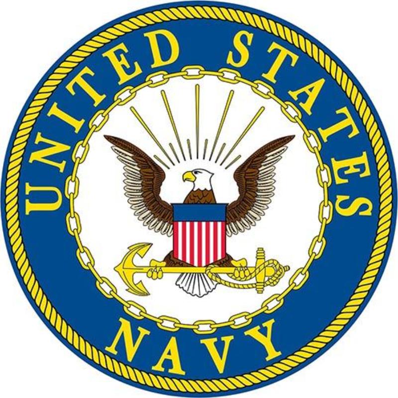 PM9054 Patch - USN Logo, 10 in.