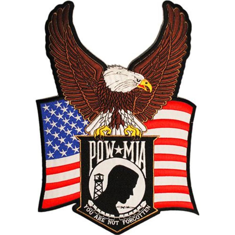 PM9151 Patch - Pow Mia, Eagle USA - 11 in.