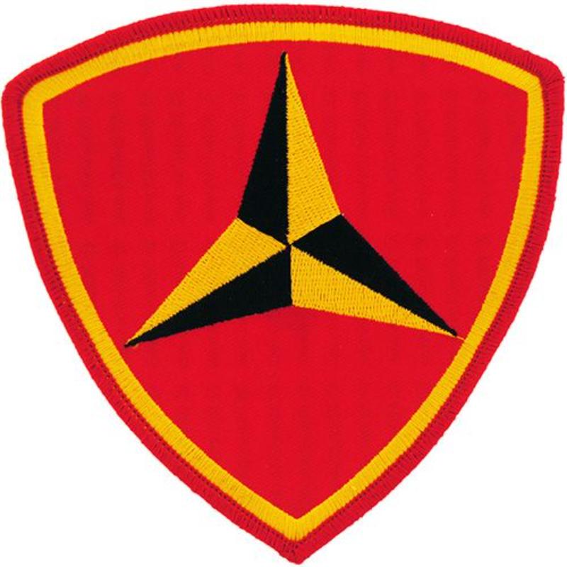 PM7159 Patch - USMC, 3rd Division - 5 in.